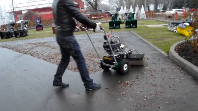 Подметальная машина Caiman SM700. Тестирование. смотреть онлайн