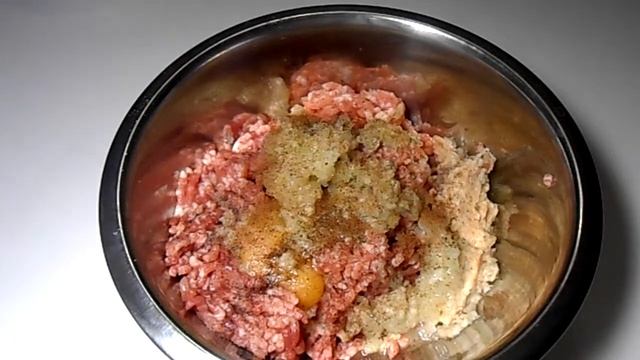 Котлеты из свинины. Классический рецепт