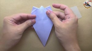How to make a Papercraft, Origami Bumblebee V2 (requires 1-3 straight cut)