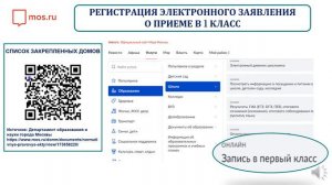 Прием в первый класс ГБОУ Школы № 1514 в 2022 году