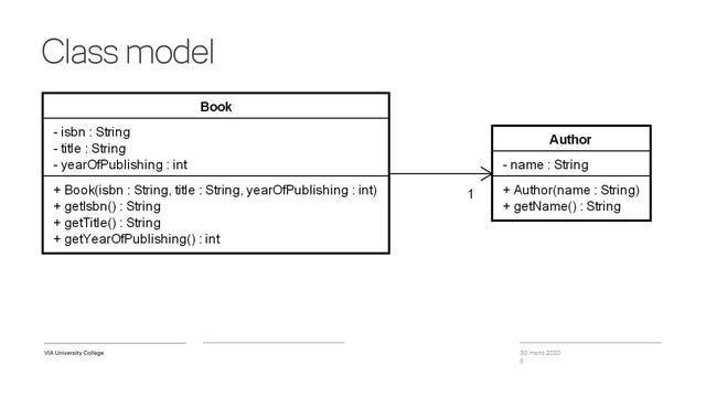 Database Programming in Java - part 1