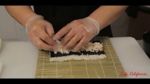 Мастер класс от CafeCalifornia. Ролл калифорния с крабом.