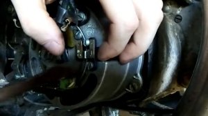 Установка,замена, щеток на мотоцикле Jawa 638