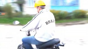 Electric scooter reassembly project Переделка бензинового скутера на электротягу
