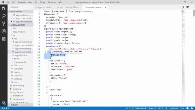 How to Enable Crosshair and Trackball in Angular Charts смотреть онлайн
