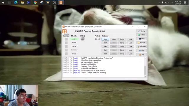 Installing XAMPP and running your First PHP Script