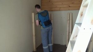 Деревянная лестница своими руками. Часть 1: каркас межэтажной площадки.