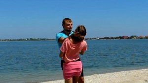 Bachata by Alex Shatohin ? and Viktoria Fomina ? Бачата на берегу Азовского моря, г. Бердянск