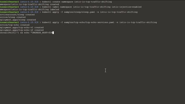 Kubernetes - Istio Traffic Management смотреть онлайн