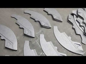 Процесс формовки по технологии ХТС зап.части для сельскохозяйственной техники "Нож".
