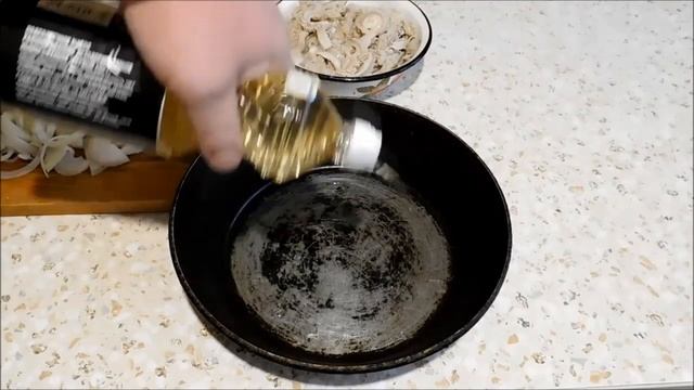 Говяжий желудок (рубец, требуха) в сливках с луком и перцем!  Очень вкусно!
