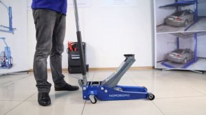 Домкрат подкатной 3 тонны NORDBERG N32032 супернизкий