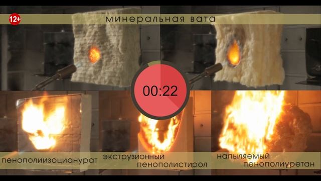 Минеральная вата и её безопасность Токсичность горючих материалов смотреть онлайн