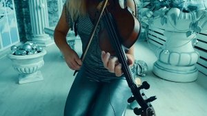 Как играть "ЗИМА" А.Вивальди на скрипке.Уроки скрипки.