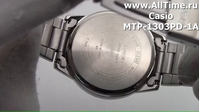 Обзор. Японские наручные часы Casio MTP-1303PD-1A смотреть онлайн