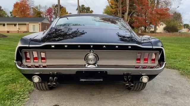 1967 Ford Mustang Fastback S Code 390 GT 4 Speed смотреть онлайн