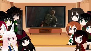 Girls und Panzer and GATE ft. RWBY react to Yamato | Gacha Club Reaction Part 24