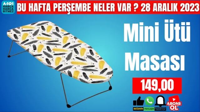 BU HAFTA PERŞEMBE | A101’DE NELER VAR ? | A101 28 ARALIK 2023 | A101 AKTÜEL | A101 KAMPANYALARI смотреть онлайн