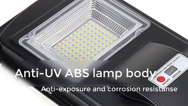 150W LED Solar Sensor Light Features: