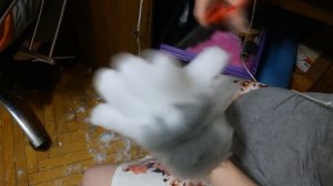 Стрижка фурчаток вручную из американского меха // How make handpaws // Haircut fur✂ Irruan