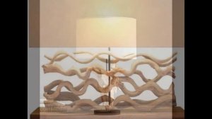 Driftwood lamp sclupture