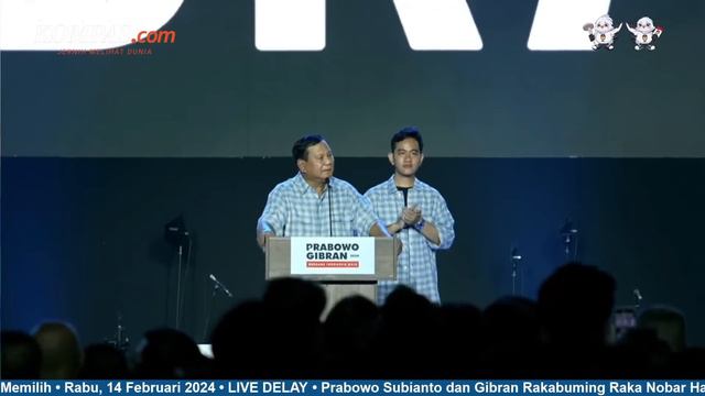 🔴LIVE - Prabowo-Gibran Nobar Quick Count 'Mengawal Suara Rakyat' смотреть онлайн