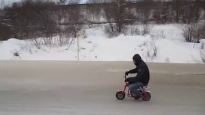 Самодельный мопед