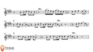 conga [GLORIA ESTEFAN] [alto sax] BACKING TRACK
