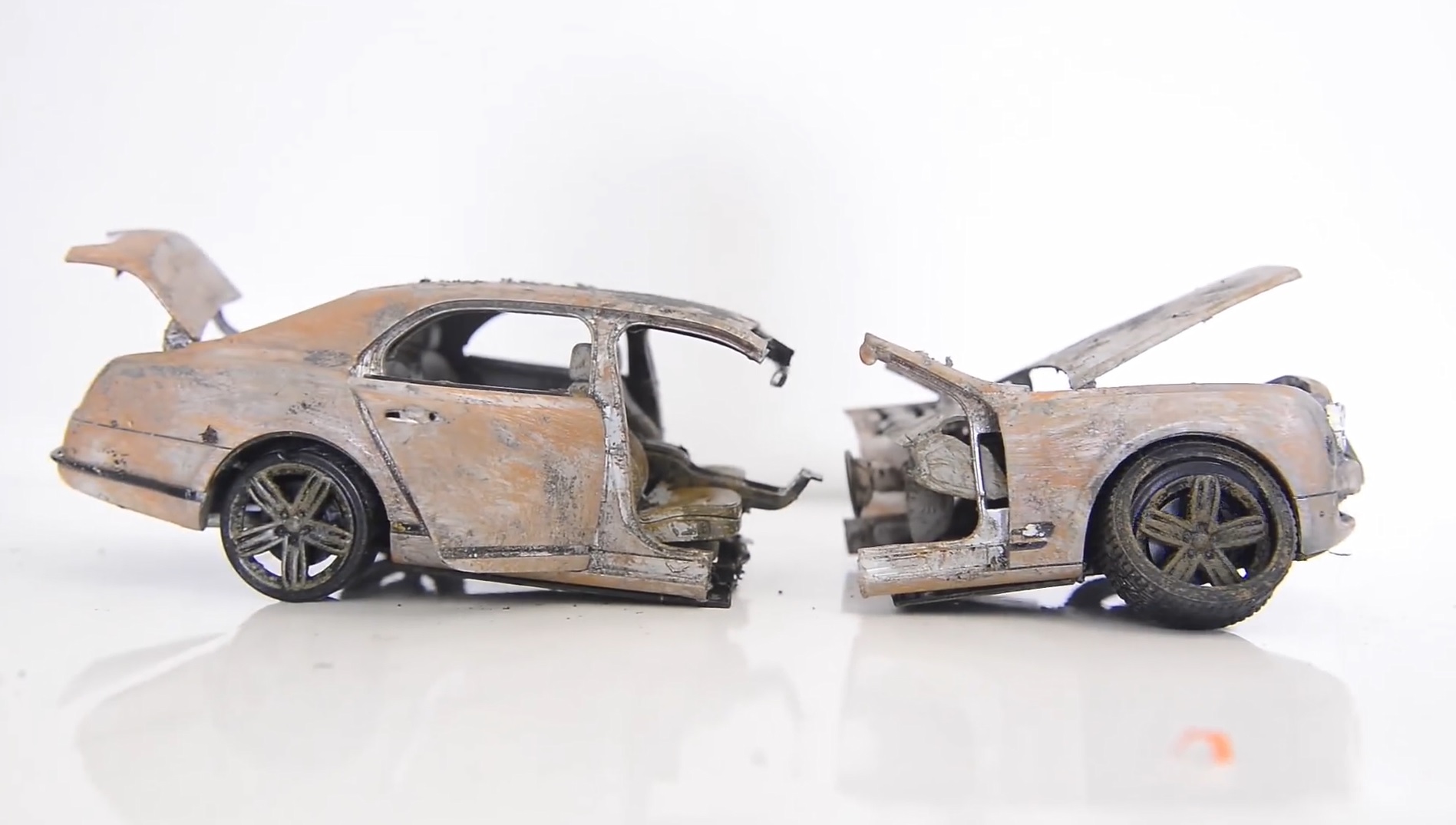 Реставрация модели Bentley Mulsenne\\ Крутые идеи, восстановление моделек!