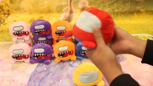 АМОНГ АС В РЕАЛЬНОЙ ЖИЗНИ. Игрушки из игры AMONG US. Все персонажи смотреть онлайн