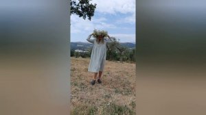 Шале и розы в горах Италии.  7 июля Ивана Купала.