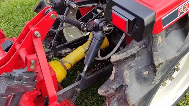 японский минитрактор Yanmar F 7 автогоризонт фрезы
