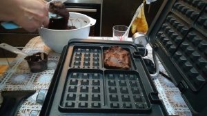 Супер шоколадные ВАФЛИ \ новый ГРИЛЬ