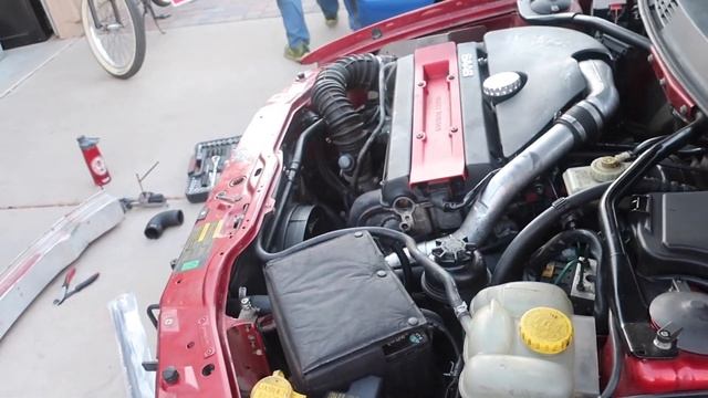 1999 Saab 9-3 Crossflow Intercooler and BOV Install! смотреть онлайн
