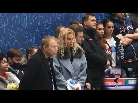 Реакция Тутберидзе на КП Майи Хромых, Чемпионат России 2022