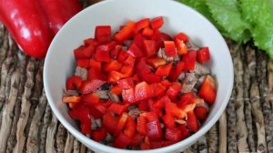 Будапештский салат с говядиной