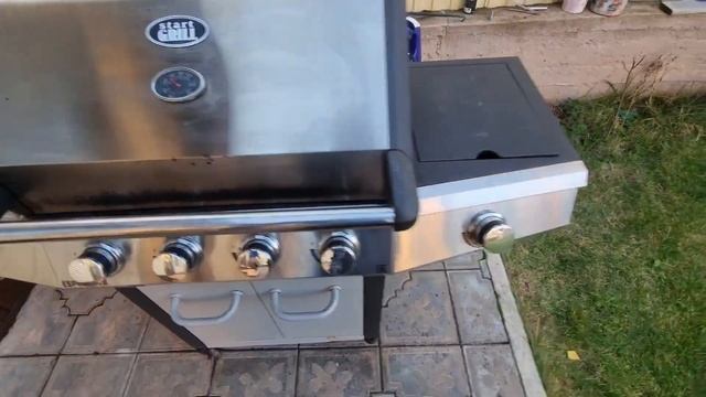 Газовый гриль Start Grill Esprit 41b, мой опыт, плюсы и минусы. смотреть онлайн