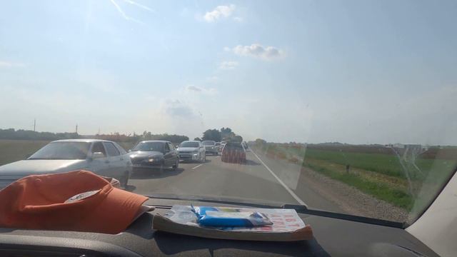 ДО МОРЯ НА МАШИНЕ | ПРОБКА | АЗОВСКОЕ МОРЕ 2020 | ГОЛУБИЦКАЯ ЗАКАТ НА ПЛЯЖЕ // To the sea by car