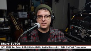 Shure SV100 Budget Mic Review / Test (Compared to XM8500, SM48, SM58)