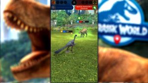 Струтиомим и Мегистотерий Jurassic World Alive Struthiomimus & Megistotherium