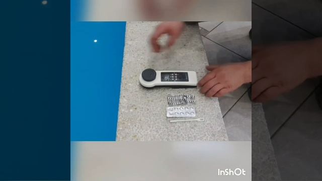 Анализ воды в бассейне-фотометром на содержание хлора и шёлочность Ph смотреть онлайн