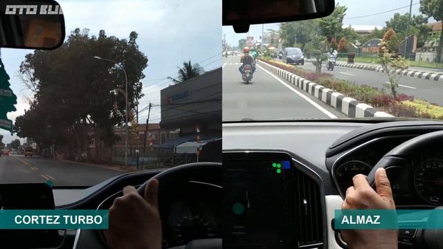 BEDA!!! Test Drive Wuling Cortez Turbo VS Almaz Turbo смотреть онлайн