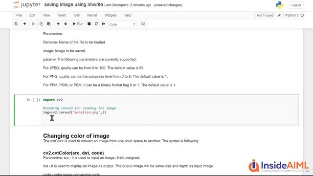 How To Save Image In OpenCV | For Beginners | OpenCV Tutorial Part-3