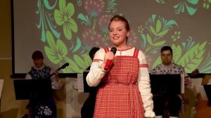 Авторская песни "Сапожки русские"  Целищева Алена 12 лет