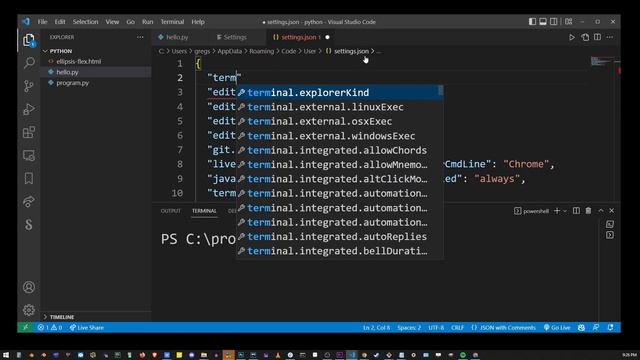 How To Change Terminal Font in Visual Studio Code (VSCode)