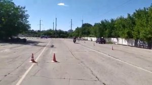 Торможение в повороте на мотоцикле