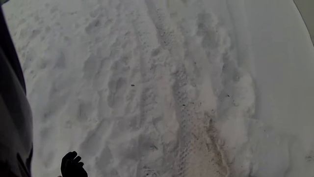 Зимой на мотоцикле, Спорт турист Yamaha FJ1200. Часть 2 смотреть онлайн