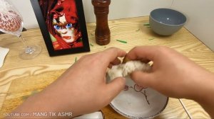 Eating a MERMAID and OCTOPUS! ASMR | Kluna Tik Style |  mukbang REAL SOUND | Mang Tik | 인어공주 먹방 | 망