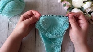 Боди для новорожденных спицами/ боди из пряжи детская новинка