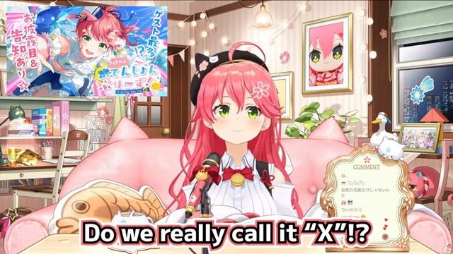 Miko got confused with Twitter's name [Hololive Eng Sub] смотреть онлайн
